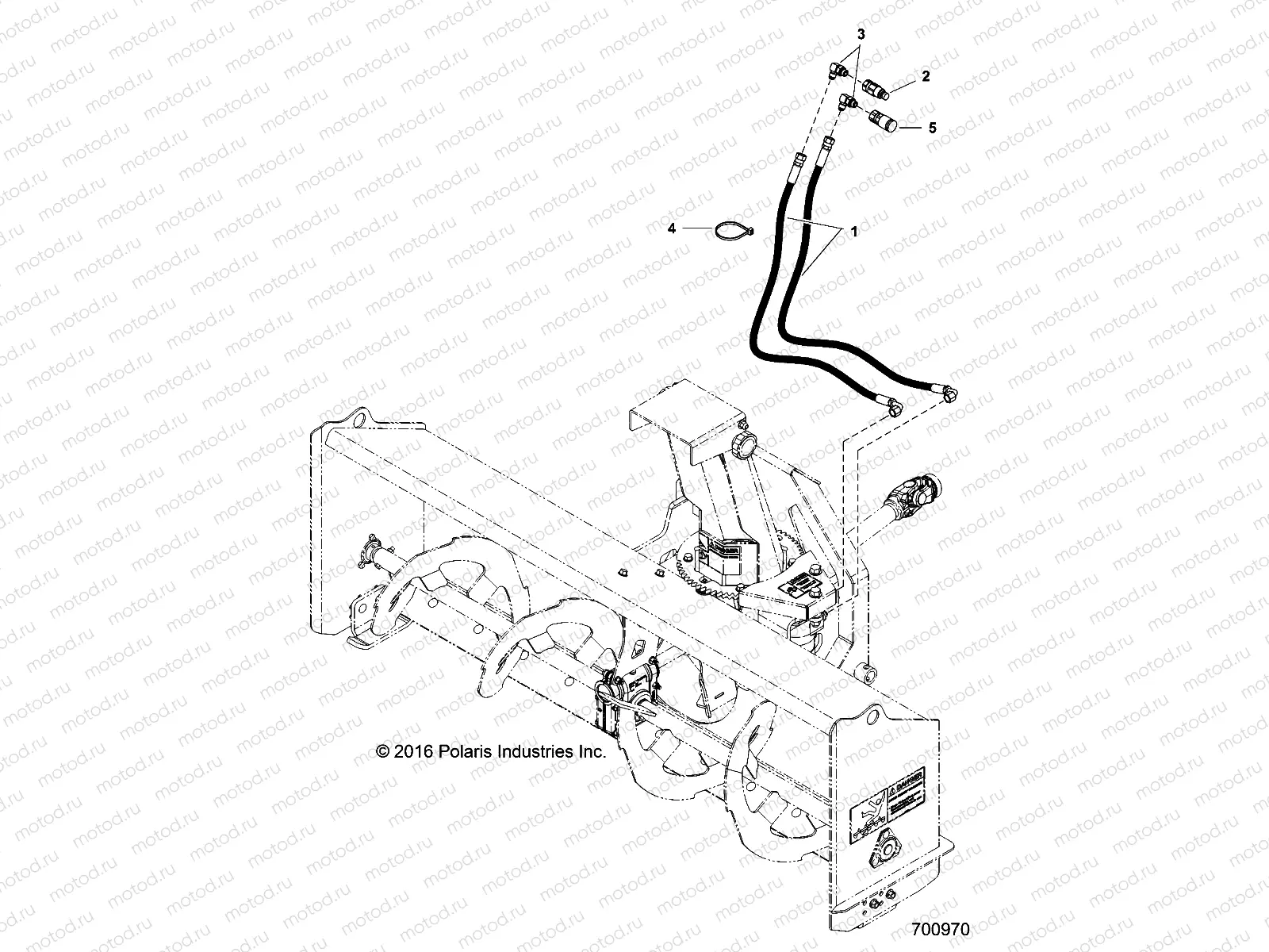 SNOWBLOWER - HOSE OPTION (700970) | SNOWBLOWER - HOSE OPTION (700970)