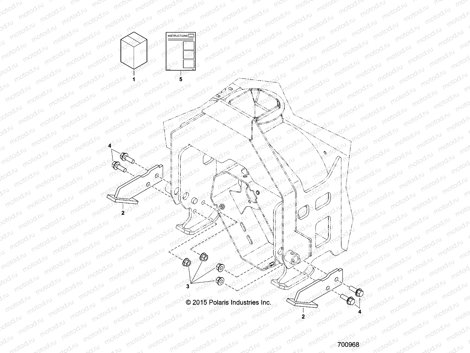 SNOWBLOWER - TILT STOP KIT (700968) | SNOWBLOWER - TILT STOP KIT (700968)