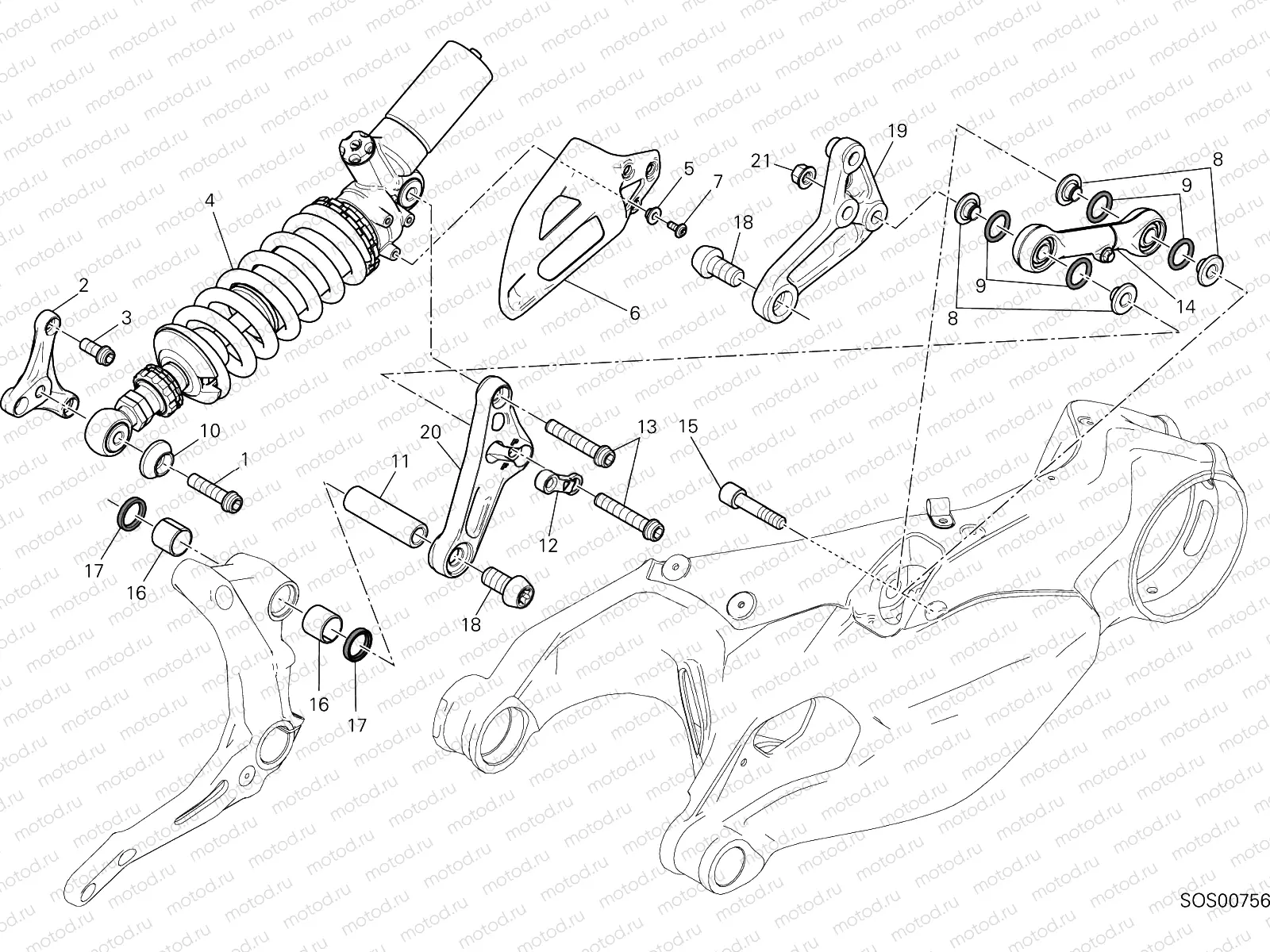 SOSPENSIONE POSTERIORE [MOD:1299]