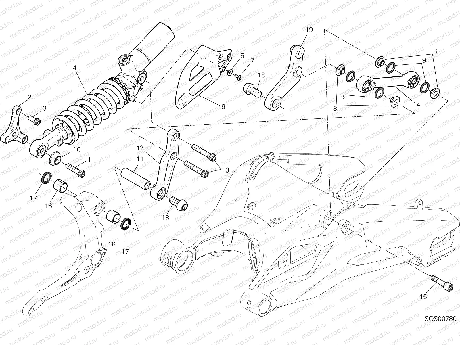 SOSPENSIONE POSTERIORE [MOD:959,959 AWS]