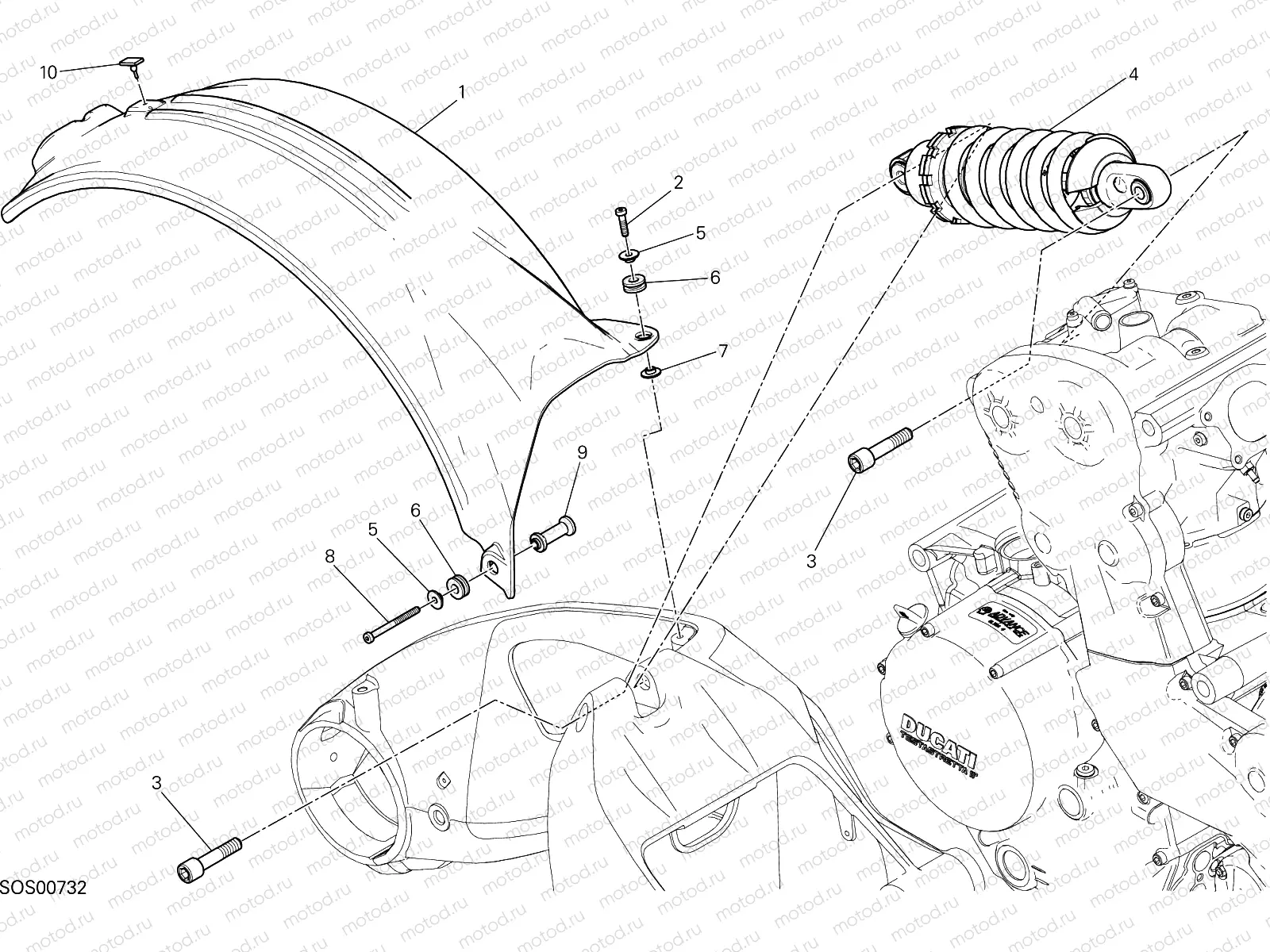 SOSPENSIONE POSTERIORE [MOD:M 1200;XST:AUS]