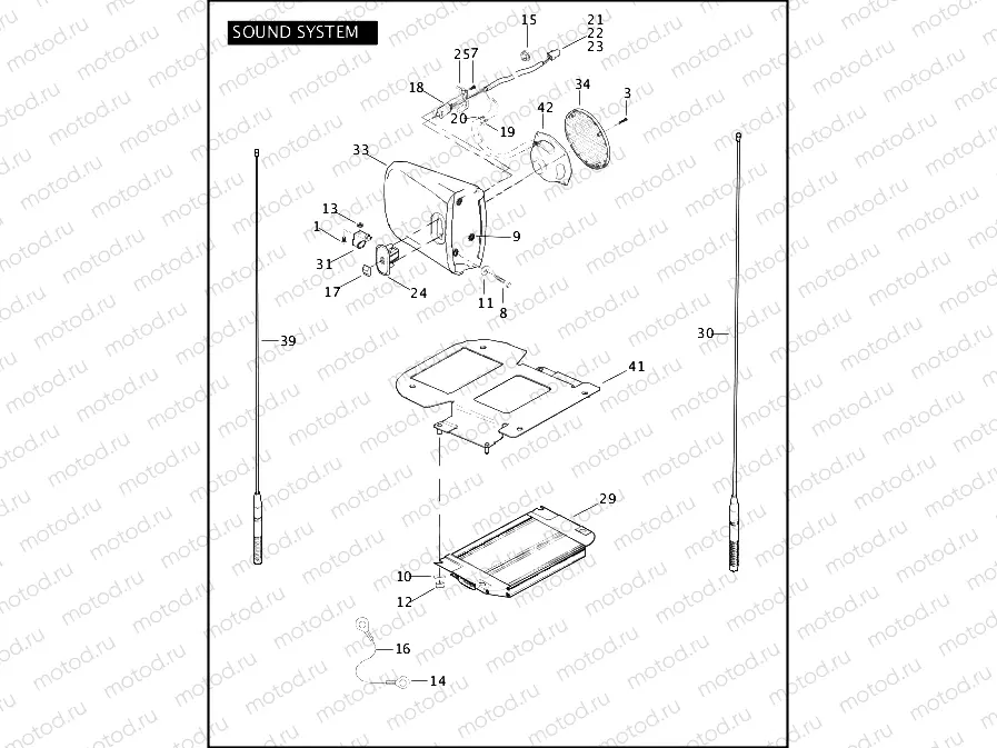 SOUND SYSTEM (1 OF 2)