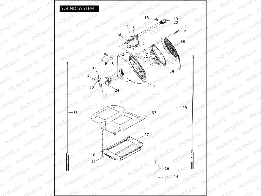 SOUND SYSTEM (1 OF 2)