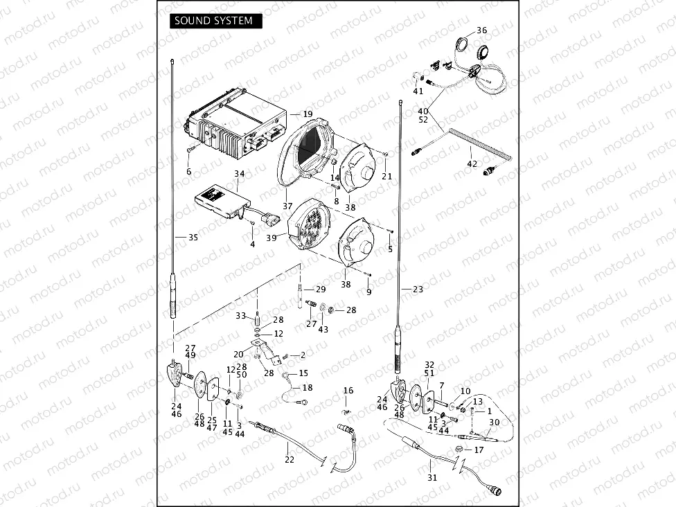 SOUND SYSTEM (1 OF 2)