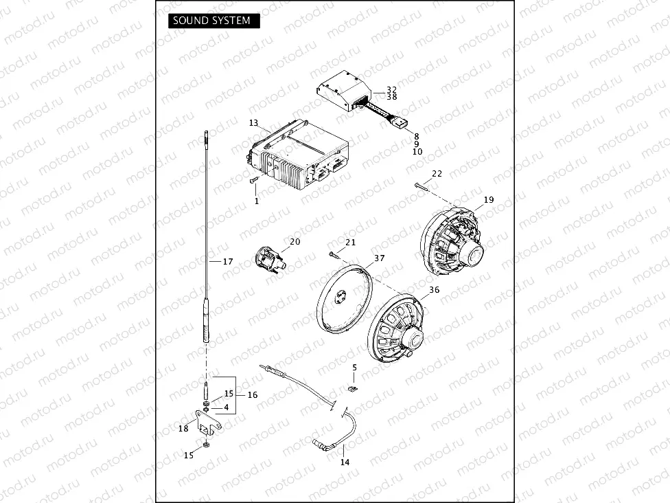 SOUND SYSTEM (1 OF 2)