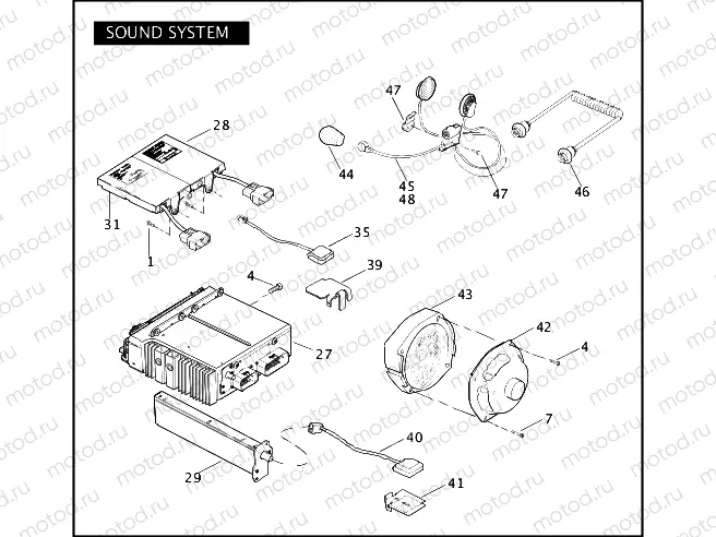 SOUND SYSTEM (CONTINUED)