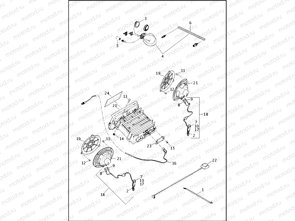 SOUND SYSTEM - FLHTCUTG