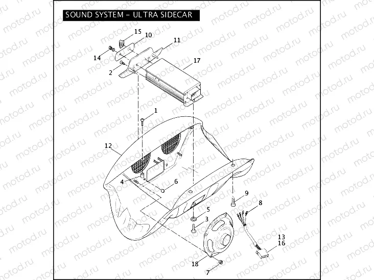 SOUND SYSTEM - ULTRA SIDECAR