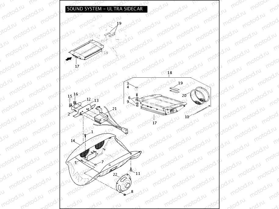 SOUND SYSTEM - ULTRA SIDECAR