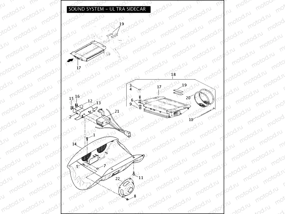 SOUND SYSTEM - ULTRA SIDECAR