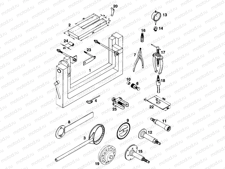 Special tools (engine)