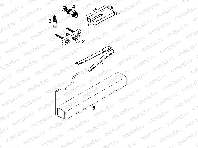 Special tools (engine)