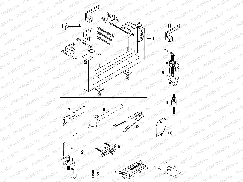 Special tools (engine)