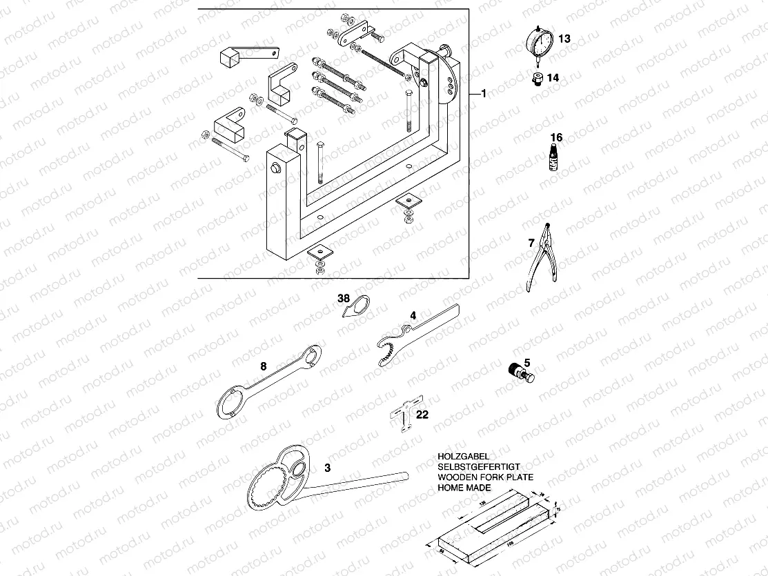 Special tools (engine)