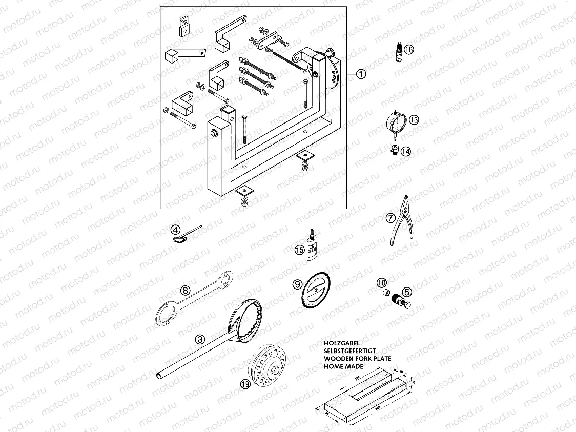 Special tools (engine)