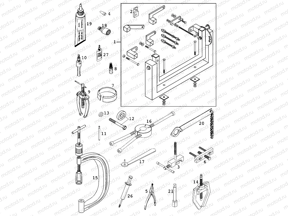 Special tools (engine)