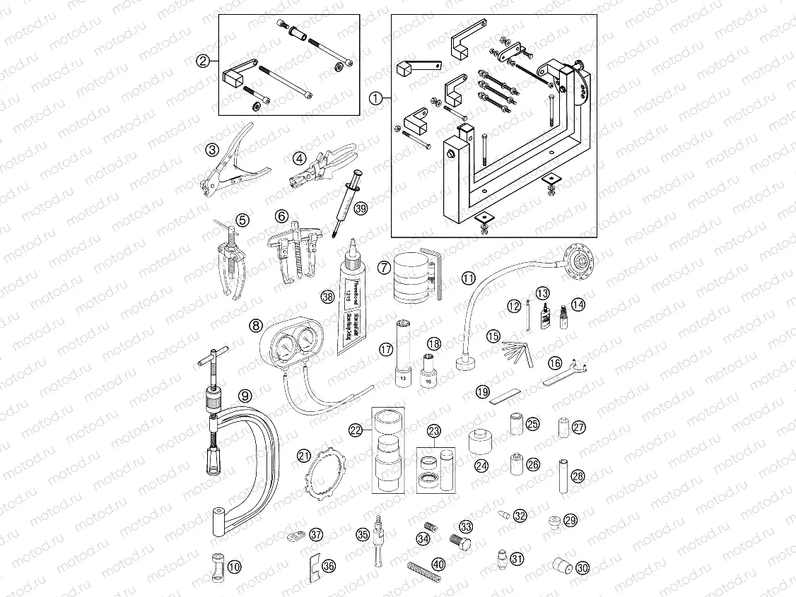 Special tools (engine)