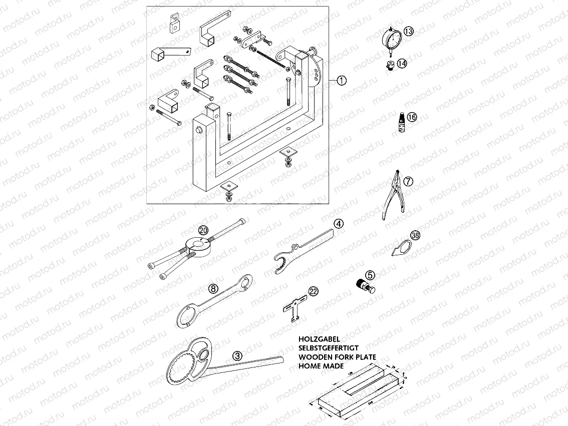 Special tools (engine)