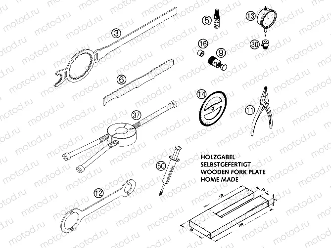Special tools (engine)