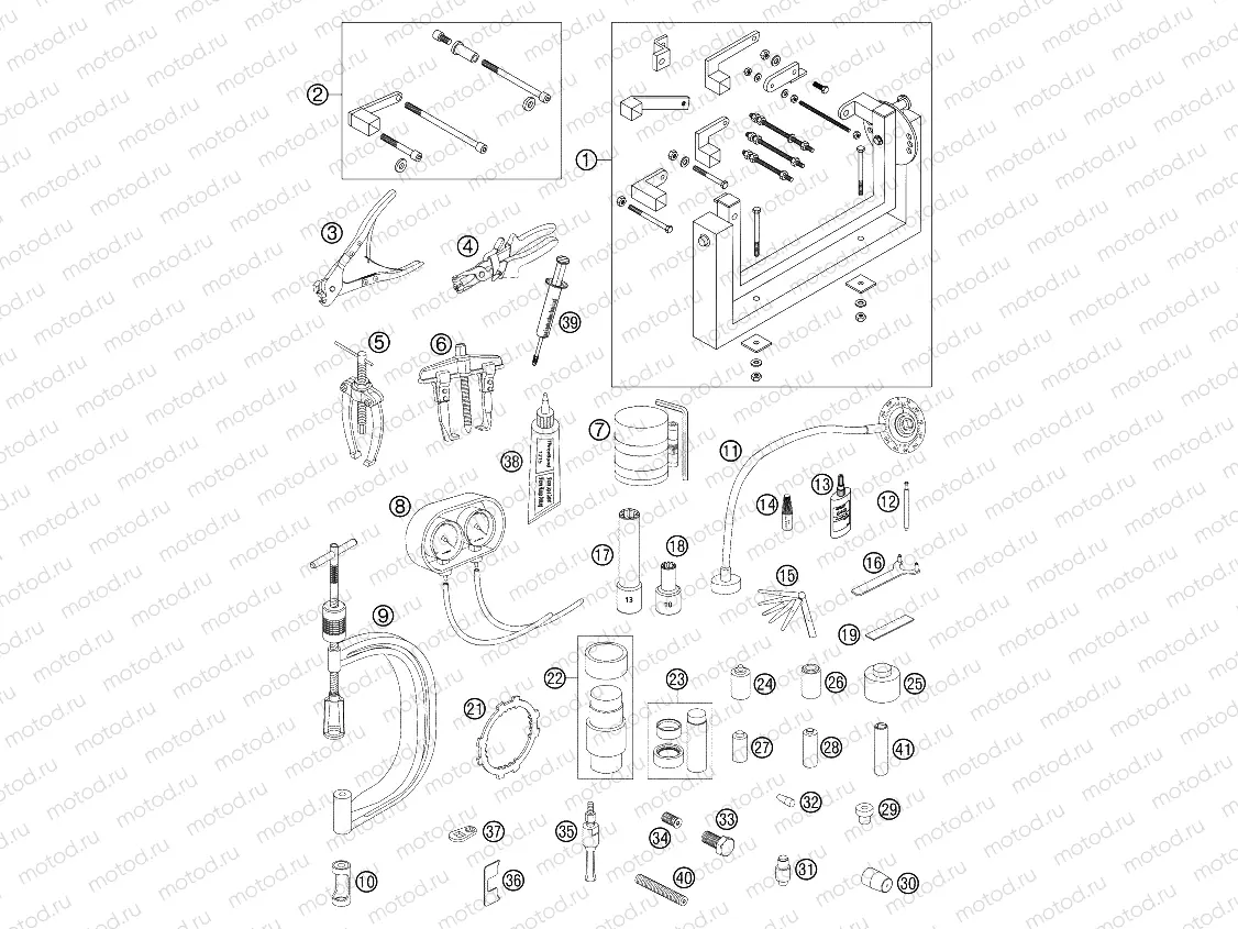 Special tools (engine)