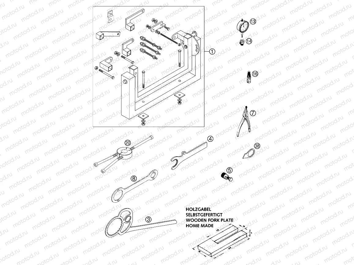 Special tools (engine)