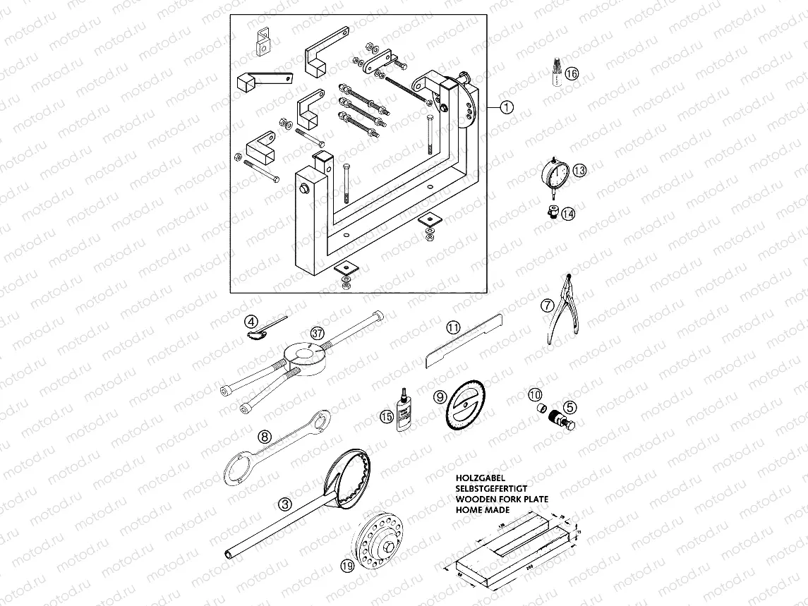 Special tools (engine)