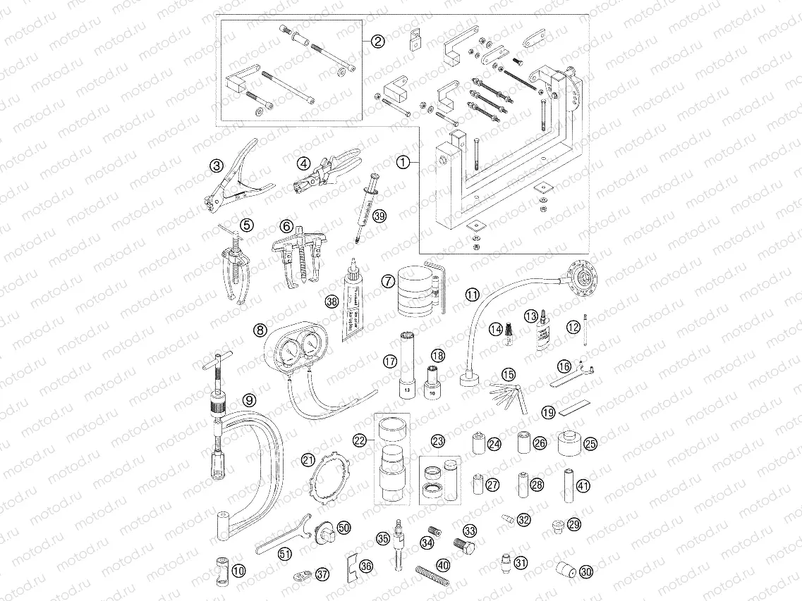Special tools (engine)