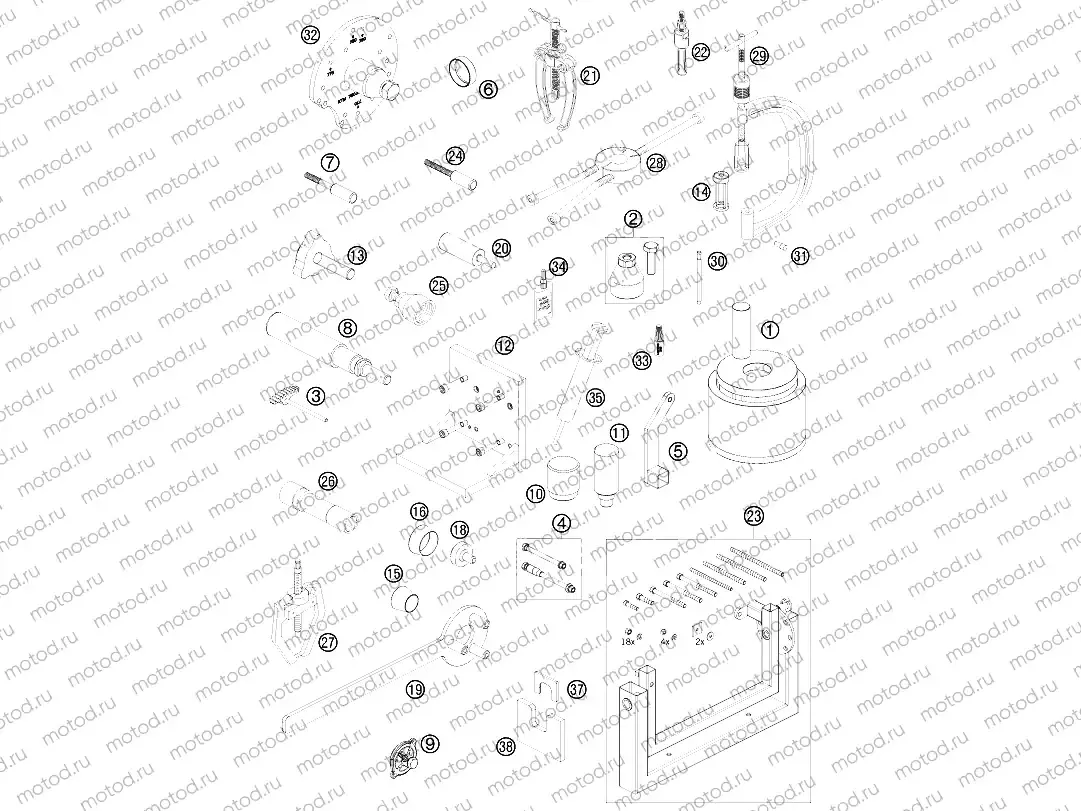 Special tools (engine)