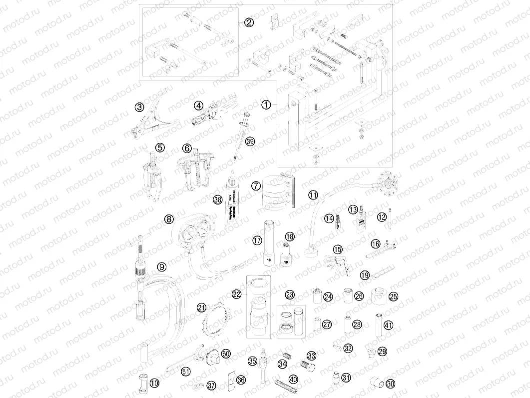 Special tools (engine)