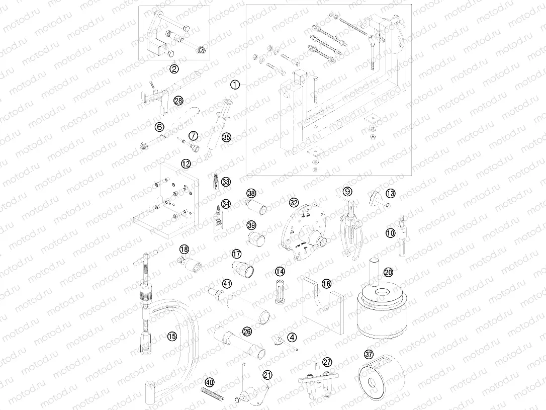 Special tools (engine)