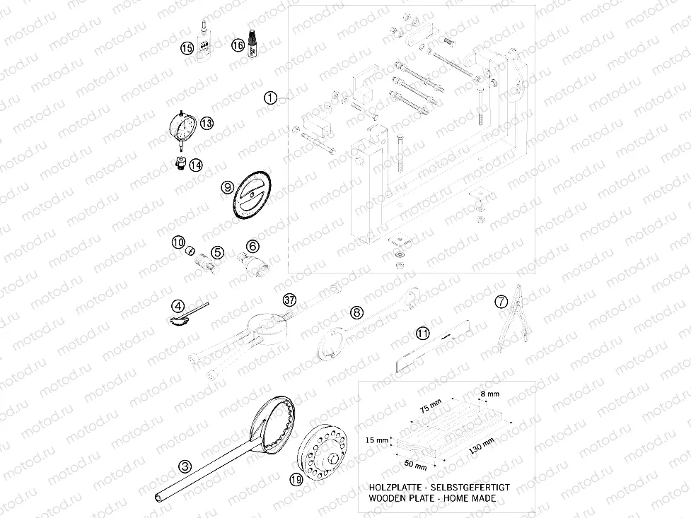 Special tools (engine)