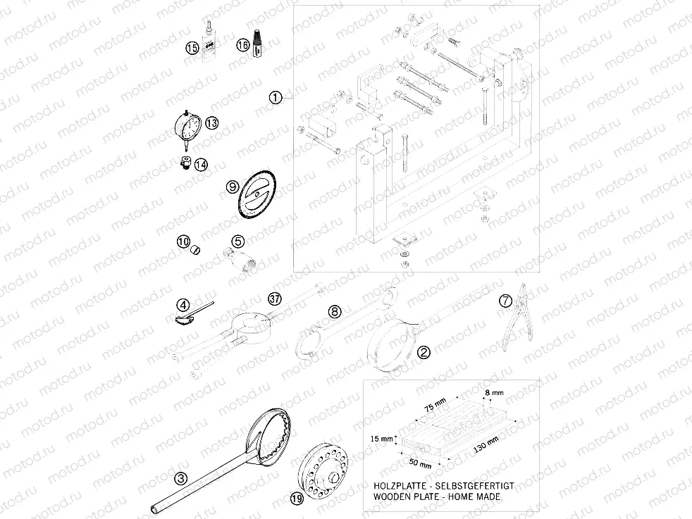 Special tools (engine)