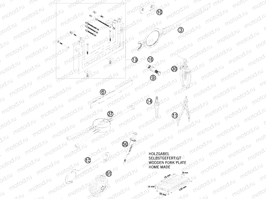 Special tools (engine)