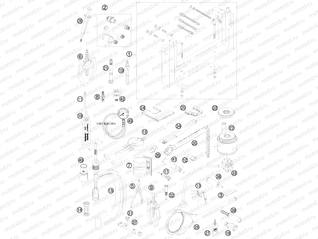 Special tools (engine)