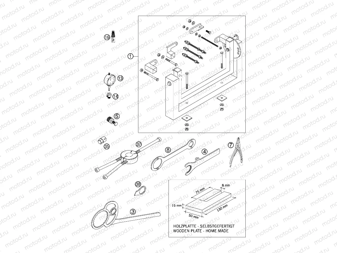 Special tools (engine)