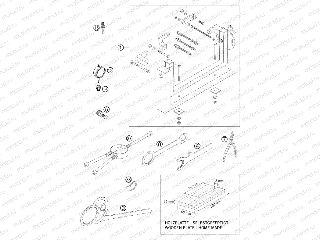 Special tools (engine)