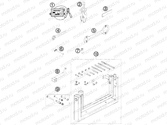 Special tools (engine)