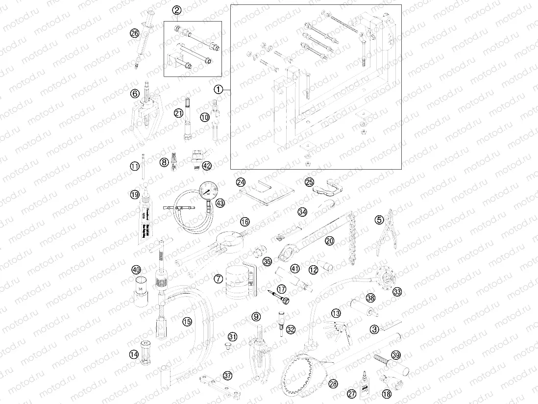 Special tools (engine)