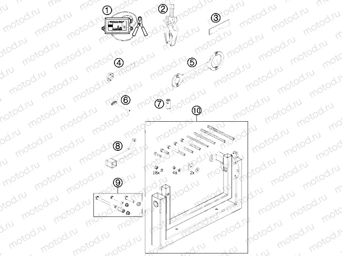Special tools (engine)