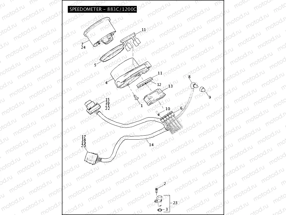 SPEEDOMETER - 883C/1200C