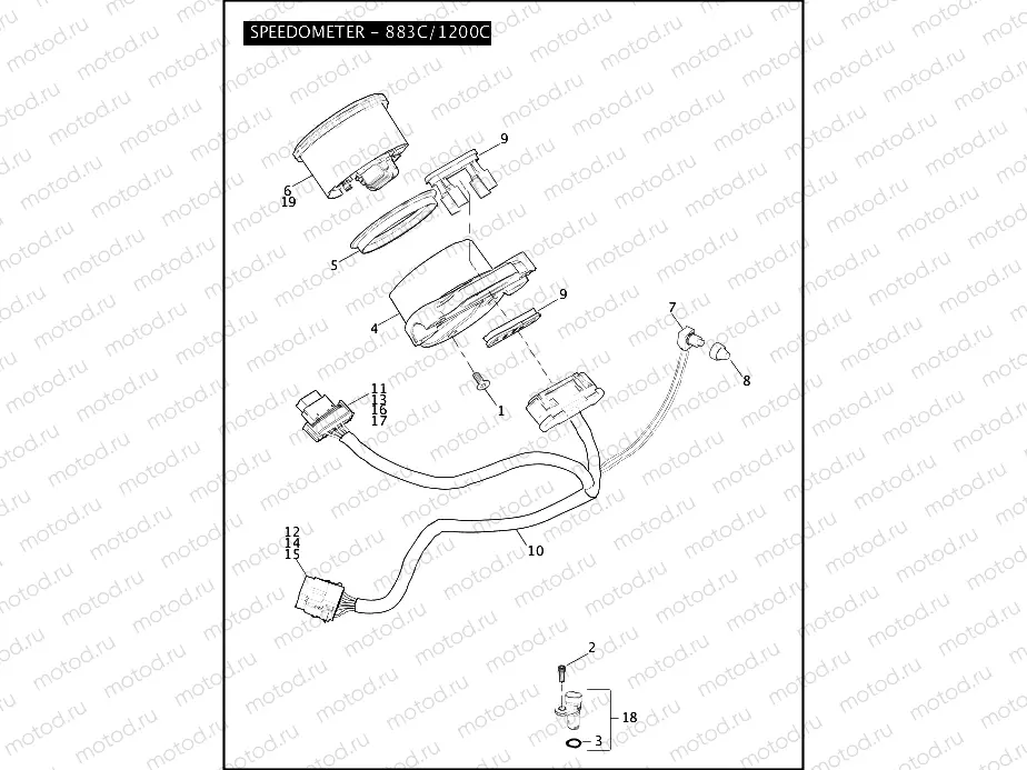 SPEEDOMETER - 883C/1200C