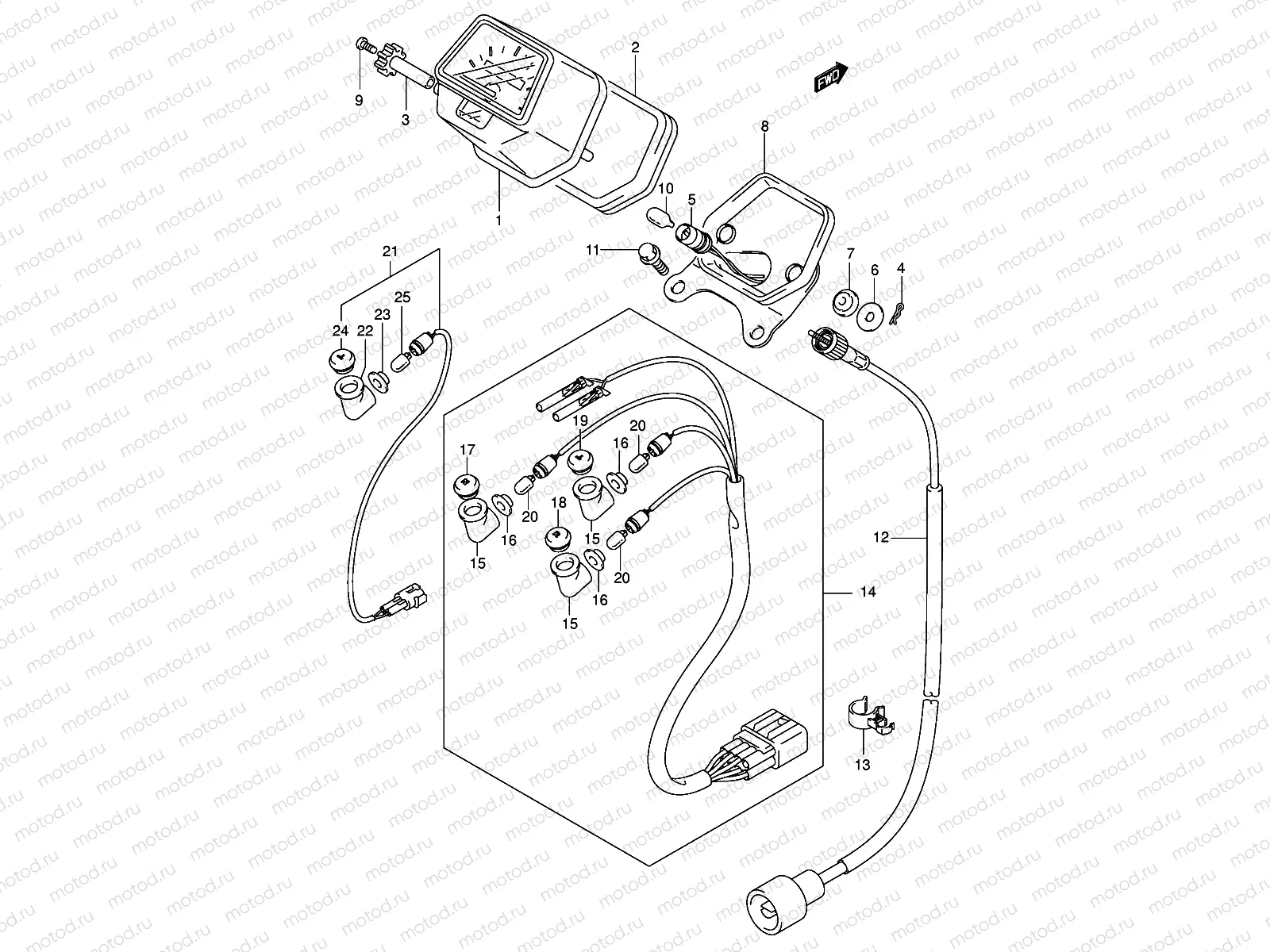 SPEEDOMETER (MODEL K5)