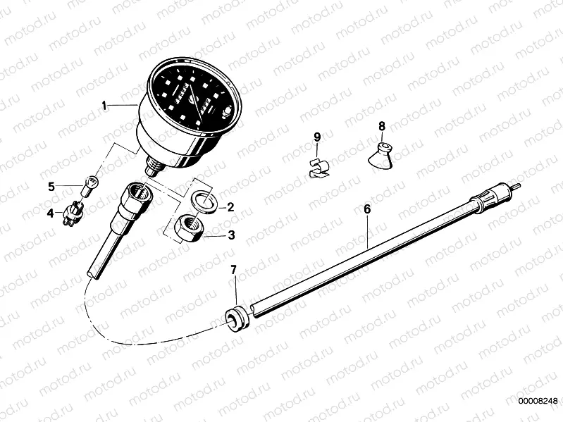 Speedometer, speedo cable