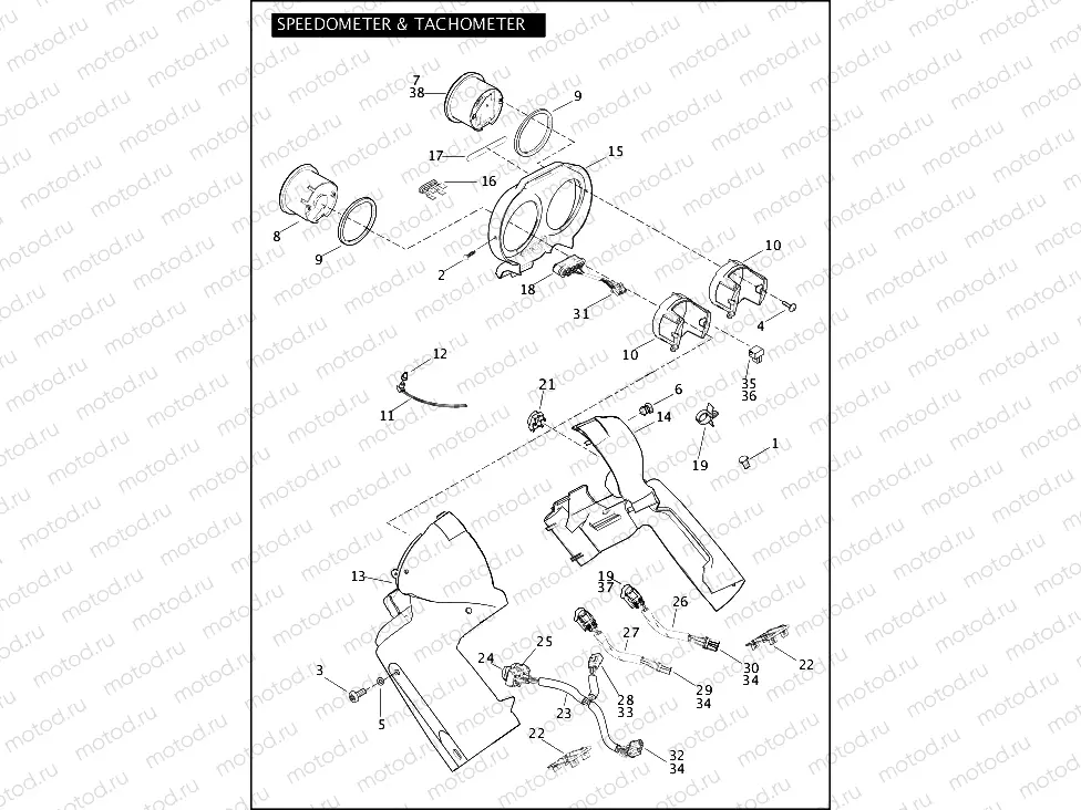 SPEEDOMETER & TACHOMETER