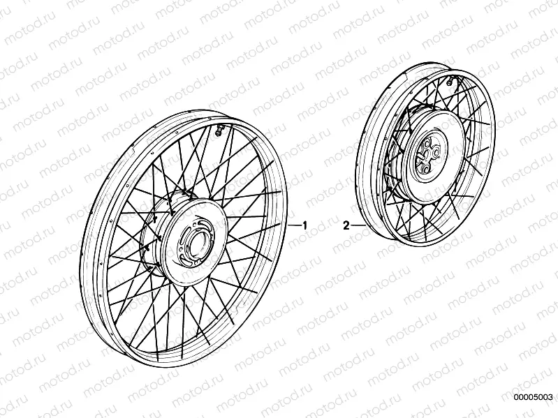 Spoke wheel
