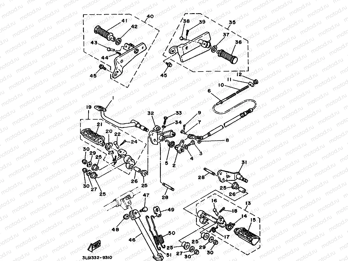 STAENDER & FUSSRASTE