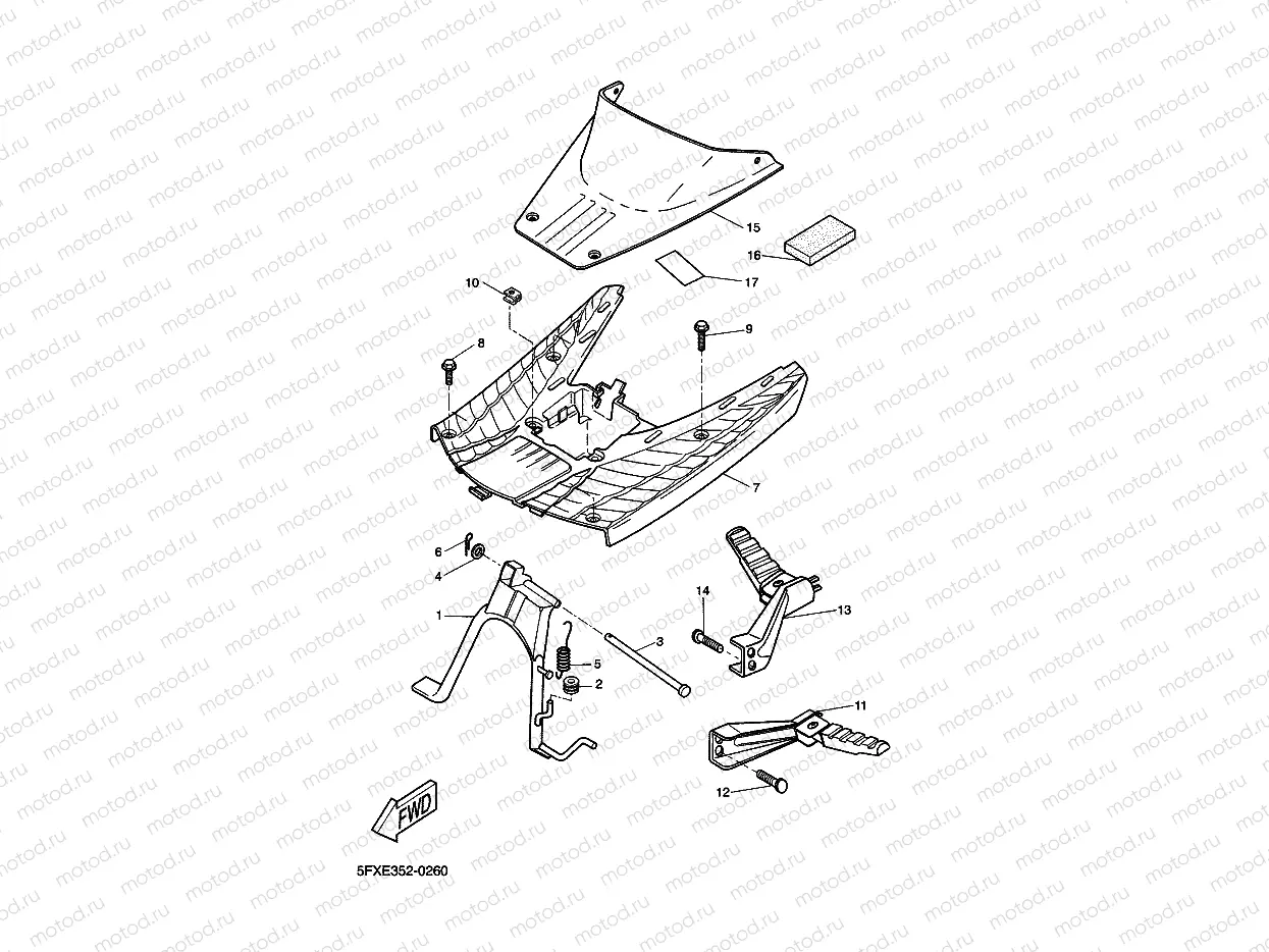 STAENDER & FUSSRASTE