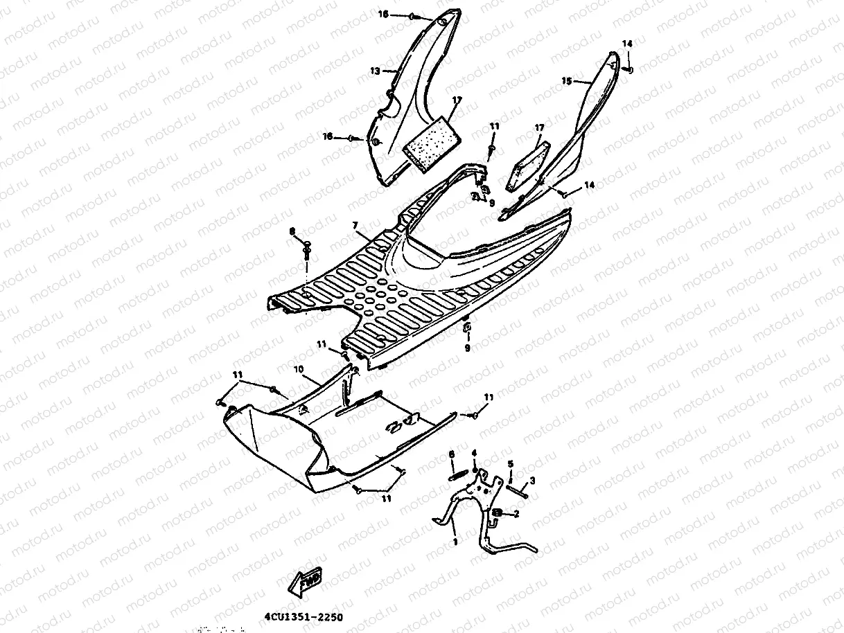 STAENDER & FUSSRASTE