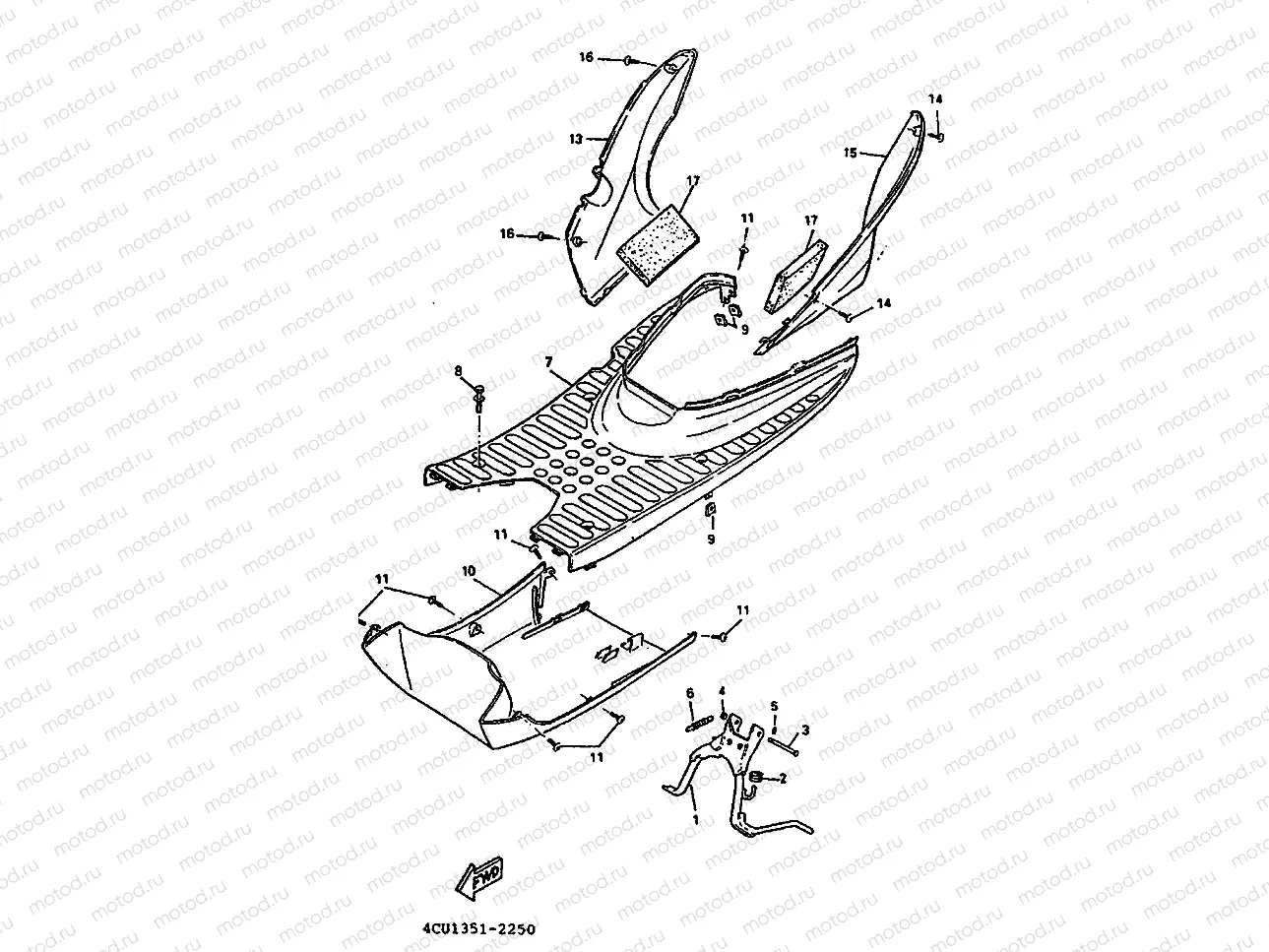 STAENDER & FUSSRASTE