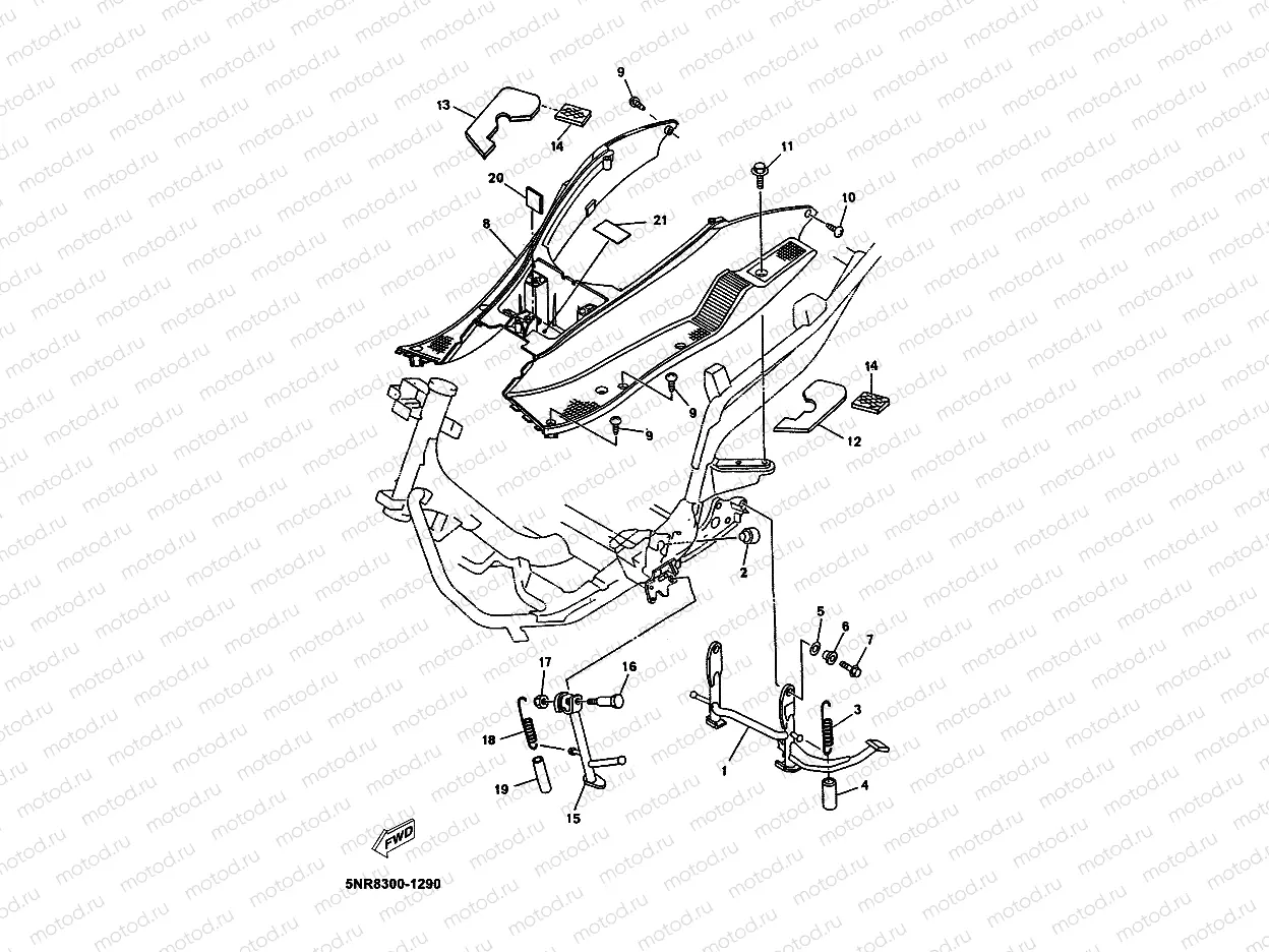 STAENDER & FUSSRASTE
